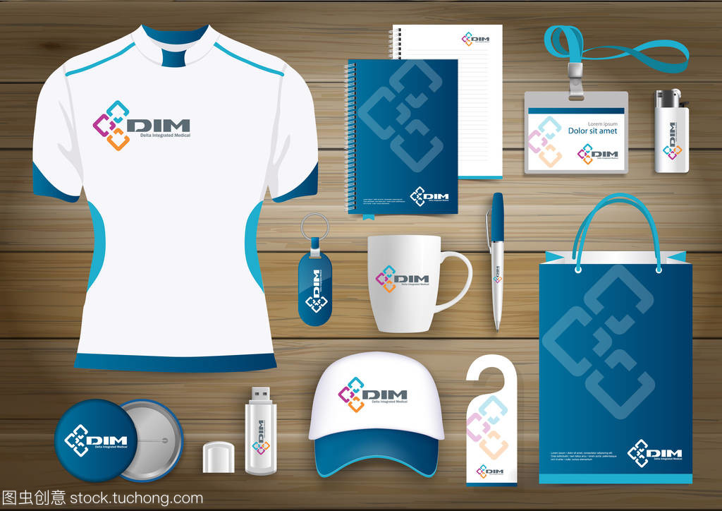 網絡鏈接企業形象與技術行顏色宣傳紀念品設計指南